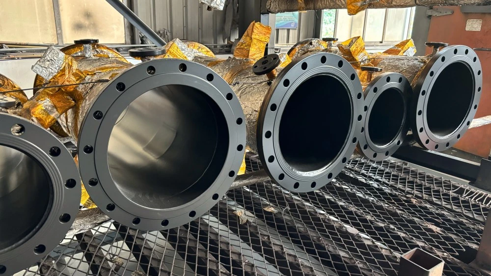 Pfa Coated Chemical Distillation Column
