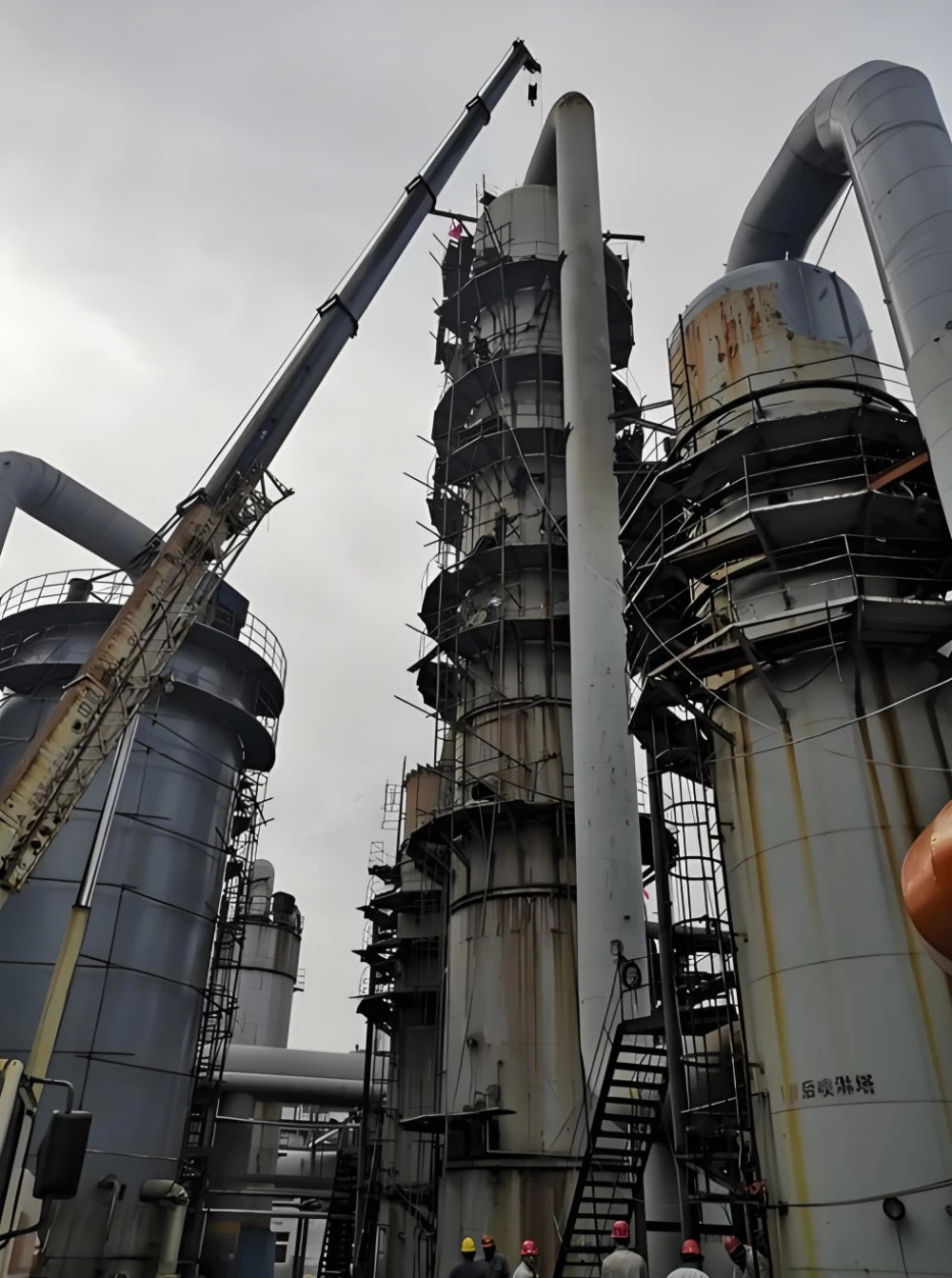 Ptfe Lined Industrial Separation Column System