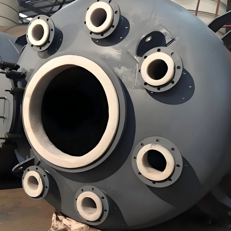 Mit PTFE ausgekleideter chemischer Reaktor