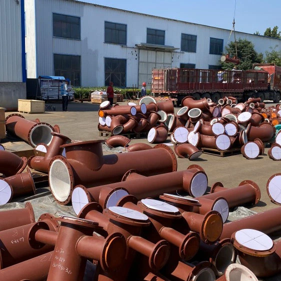 PTFE-ausgekleideter industrieller Prozessrohrbogen