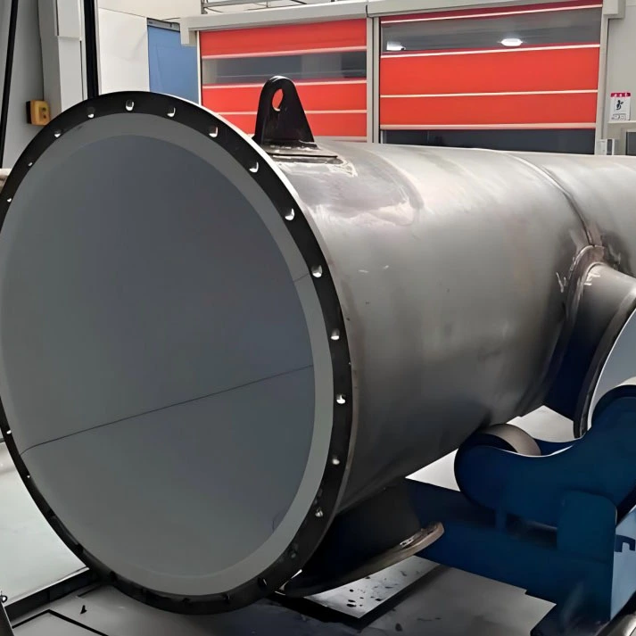 Industrielles Trennsäulensystem mit PTFE-Auskleidung